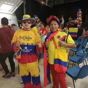 público fiesta colombia